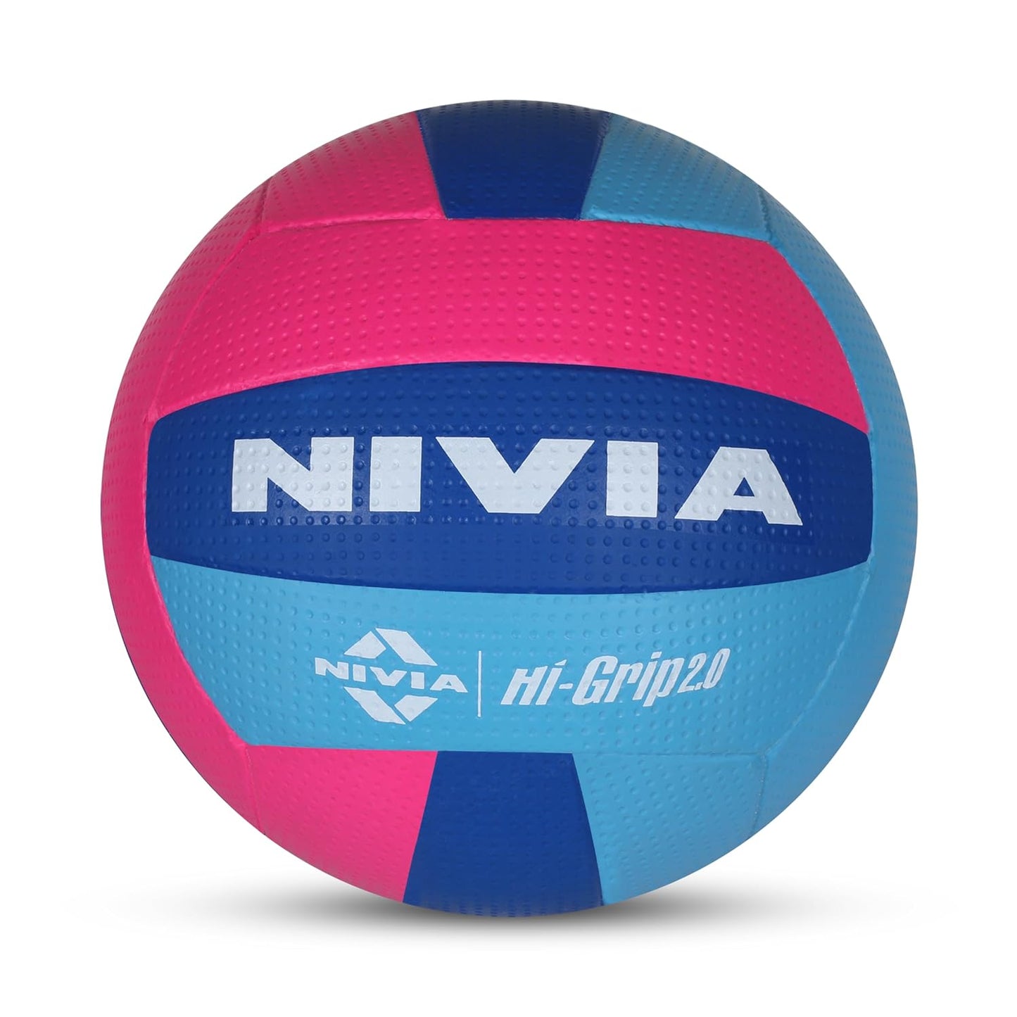 Nivia Hi-Grip 2.0/18 Panel/Rubberized Moulded Volleyball - 2489N - Red