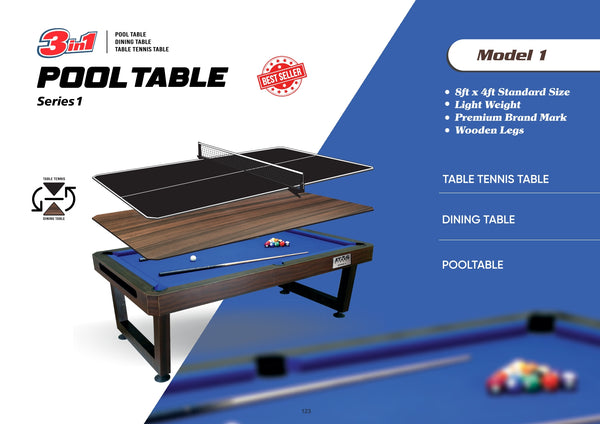 STAG POOL TABLE SERIES 1