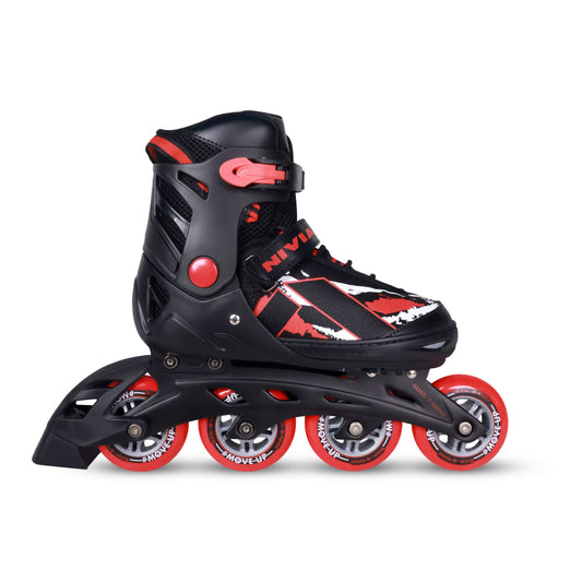 Nivia Speed 80 Adjustable Inline Roller Skates for Unisex Kids