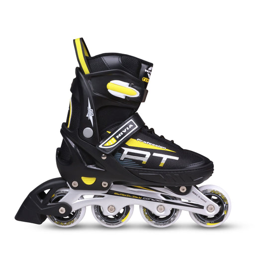 Nivia Classic Adjustable Inline Roller Skates for Unisex Kids