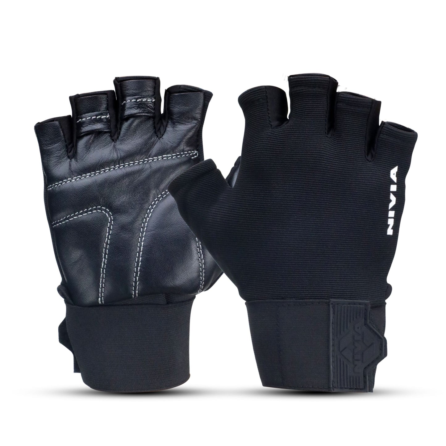 Nivia Scorpion Genuine Leather Gym Gloves for Men & Women