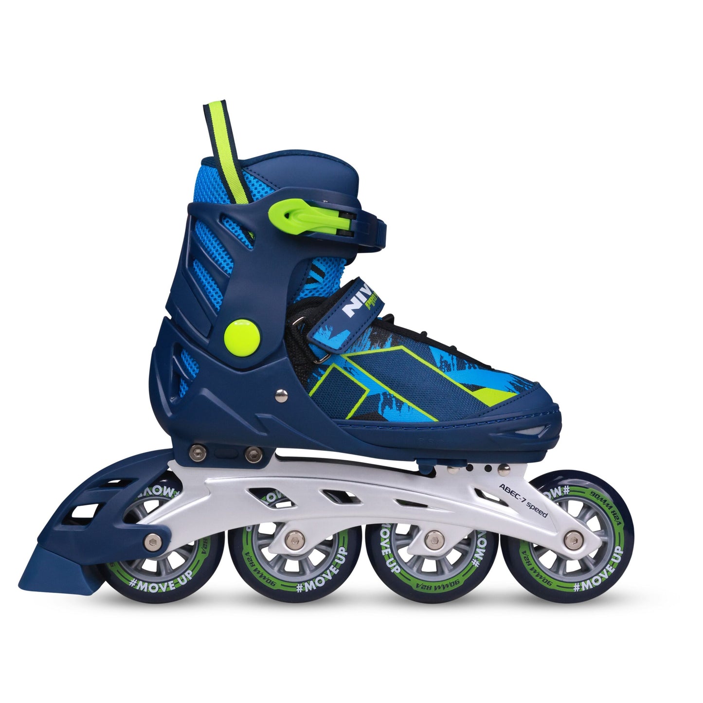 Nivia Pro 90 Inline Roller Skates for Unisex Kids