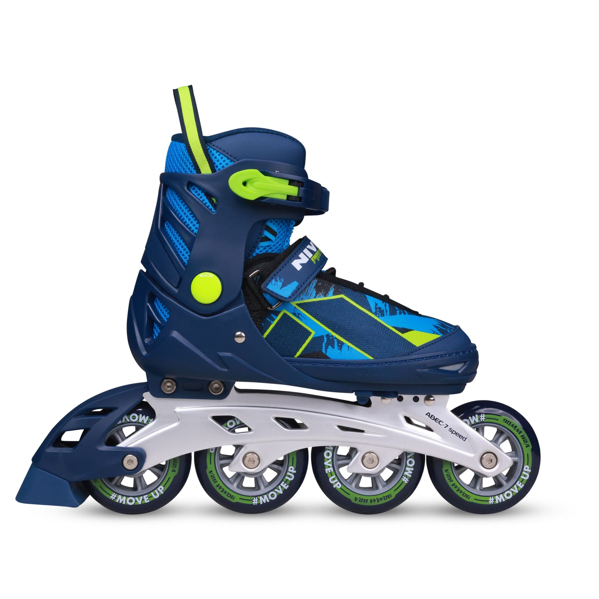 Nivia Pro 90 Inline Roller Skates for Unisex Kids