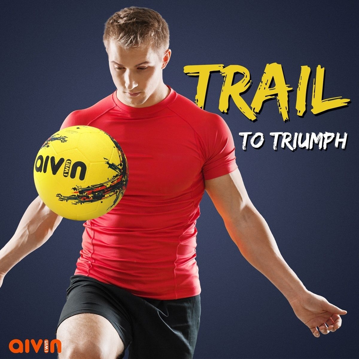 AIVIN Strong Moulded Football Football - Size: 5