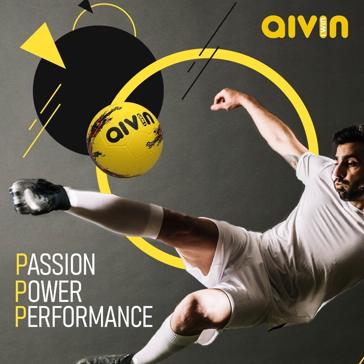 AIVIN Strong Moulded Football Football - Size: 5