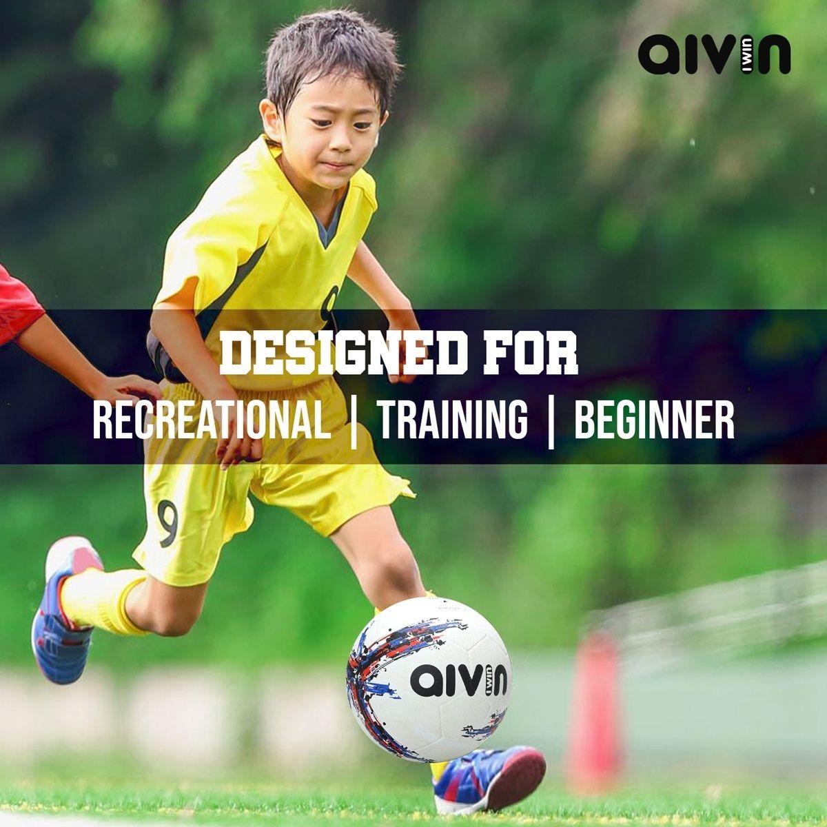 AIVIN Strong Moulded Football Football - Size: 5