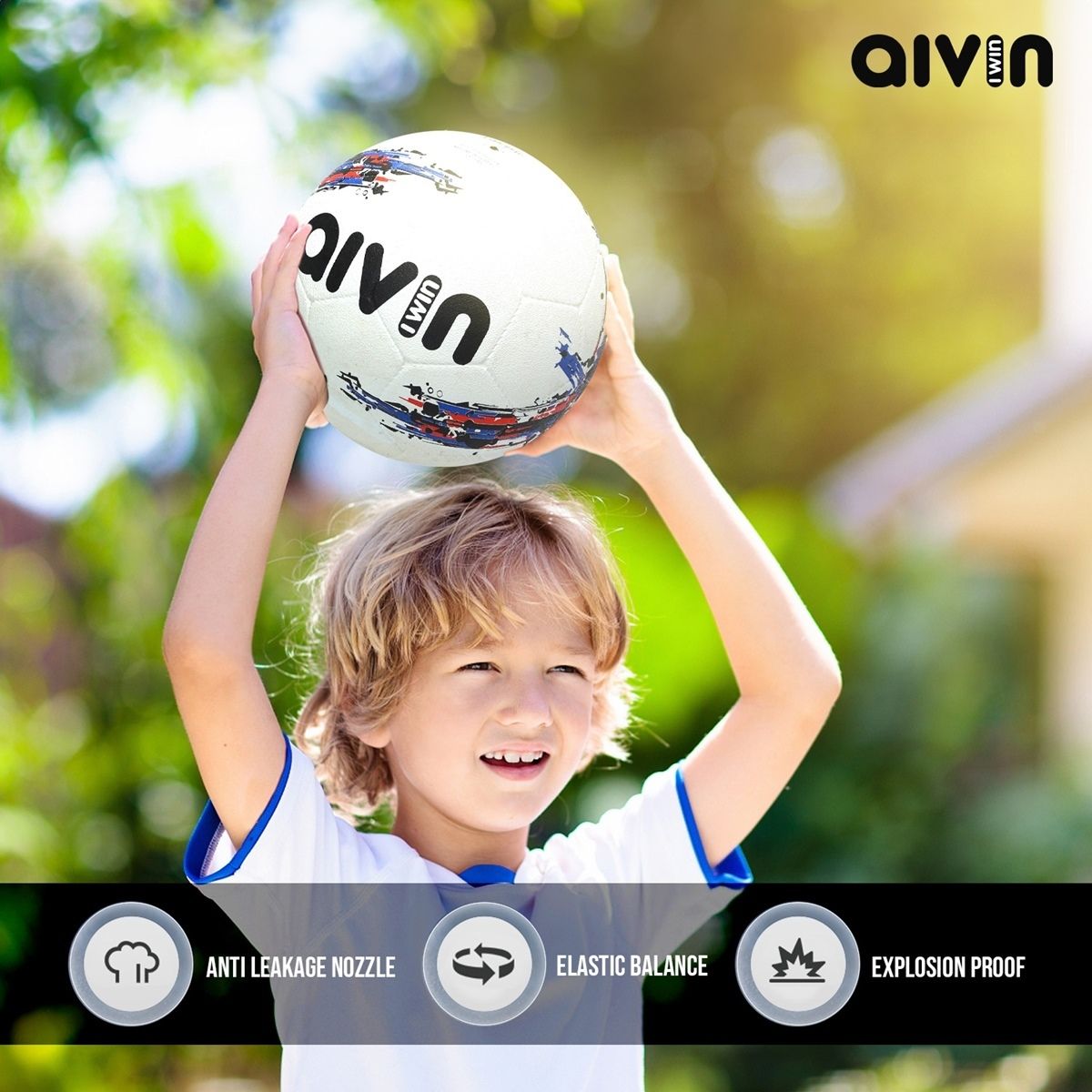 AIVIN Strong Moulded Football Football - Size: 5