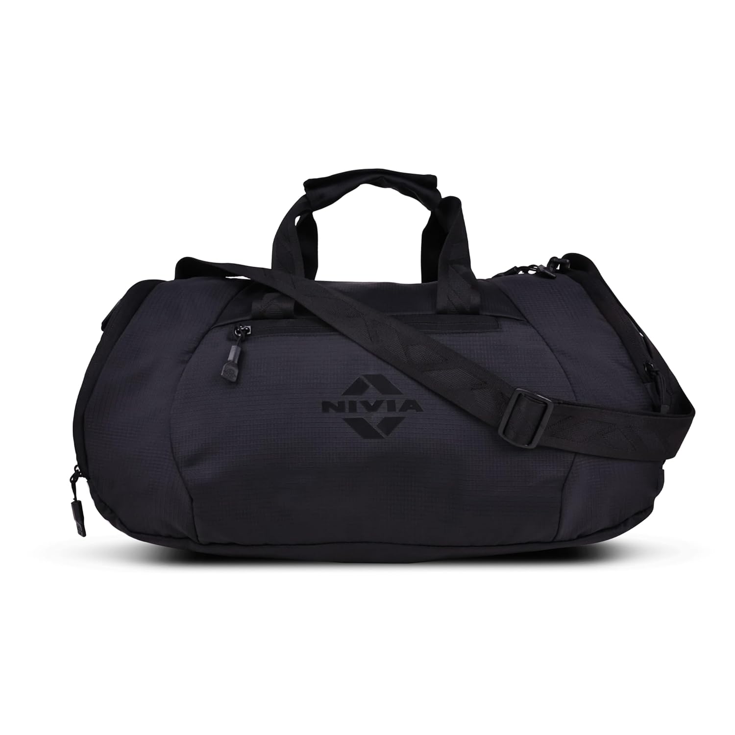 Nivia Drift Gym Bag For Men & Women - Black