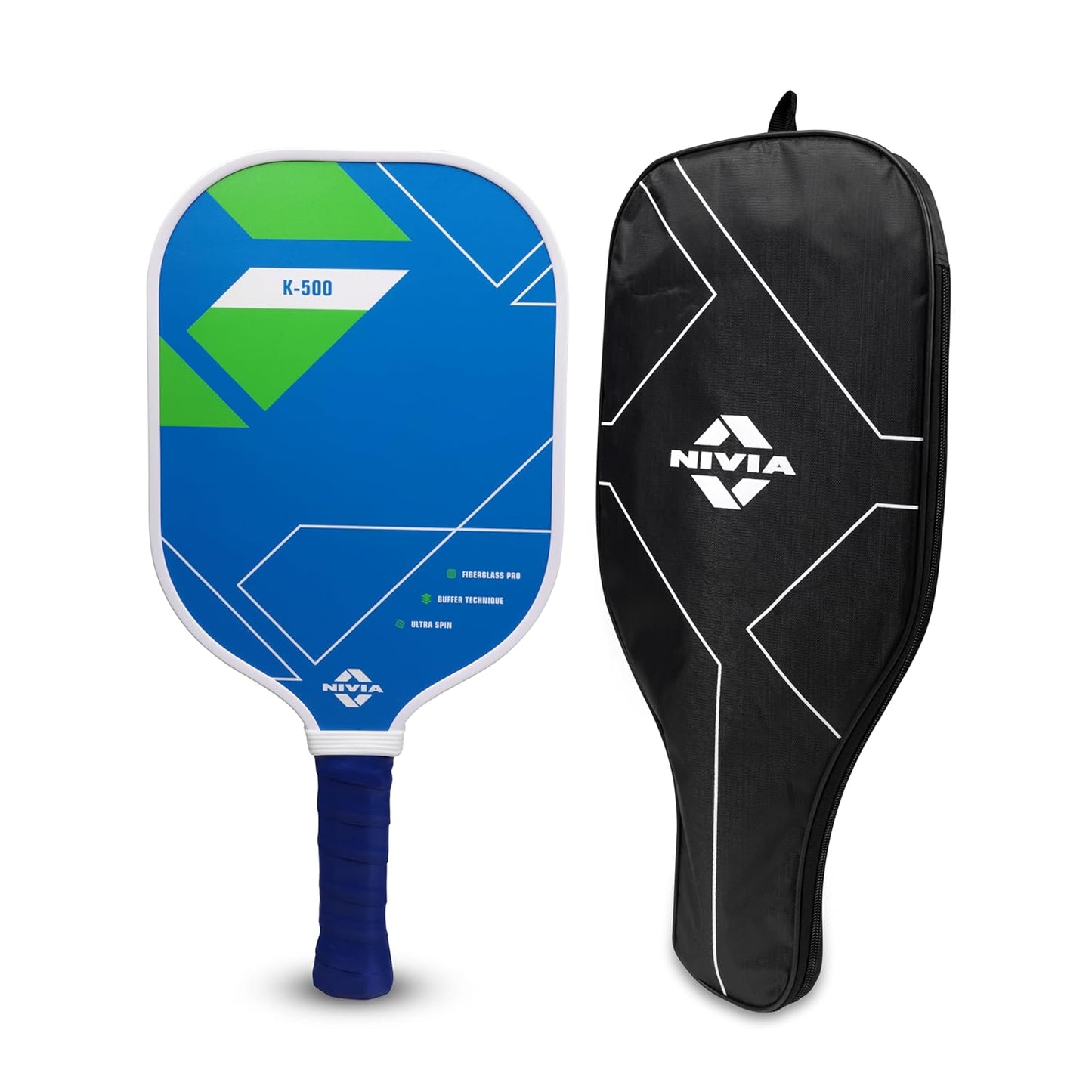 NIVIA K-500 Pickleball Paddle - Blue