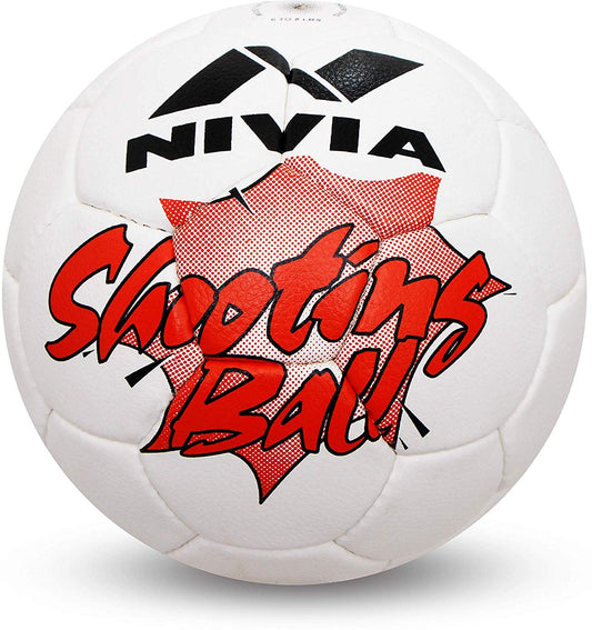 NIVIA 32 Panels, Durable and Soft PU Leather Shooting Ball