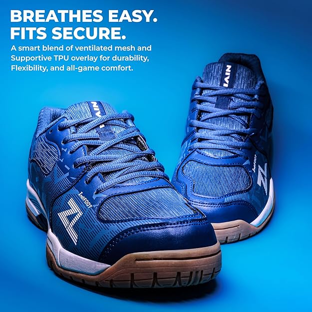 NIVIA Zeal 3.0 Moonlight Blue Tennis Shoes for Men