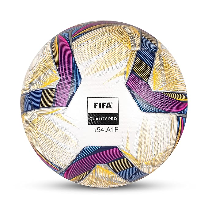 Nivia Ashtang 2.0 FIFA PRO Football/ISL Football (Multicolor) Size - 5 - 8521