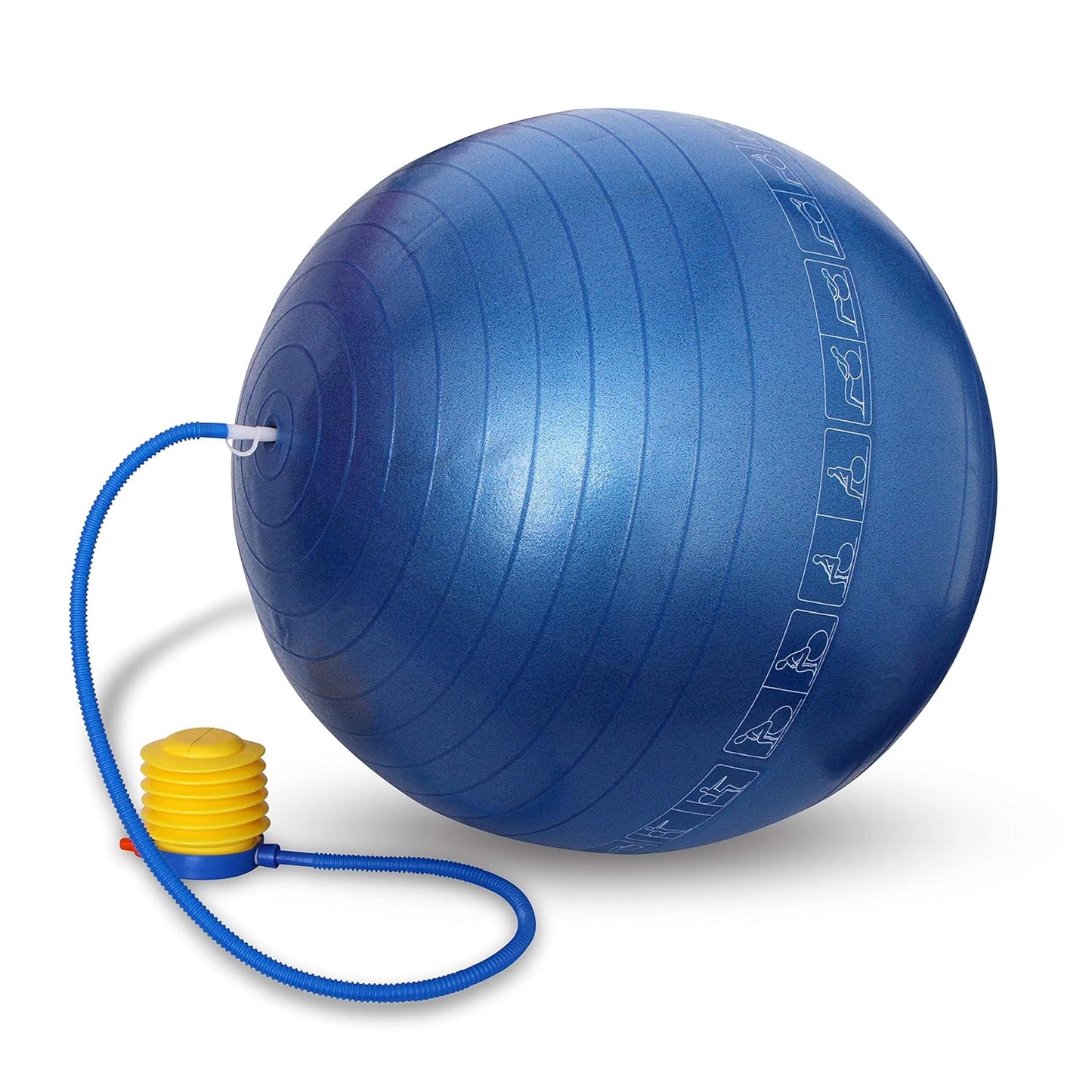 NIVIA Anti Burst Exercise Ball with foot pump