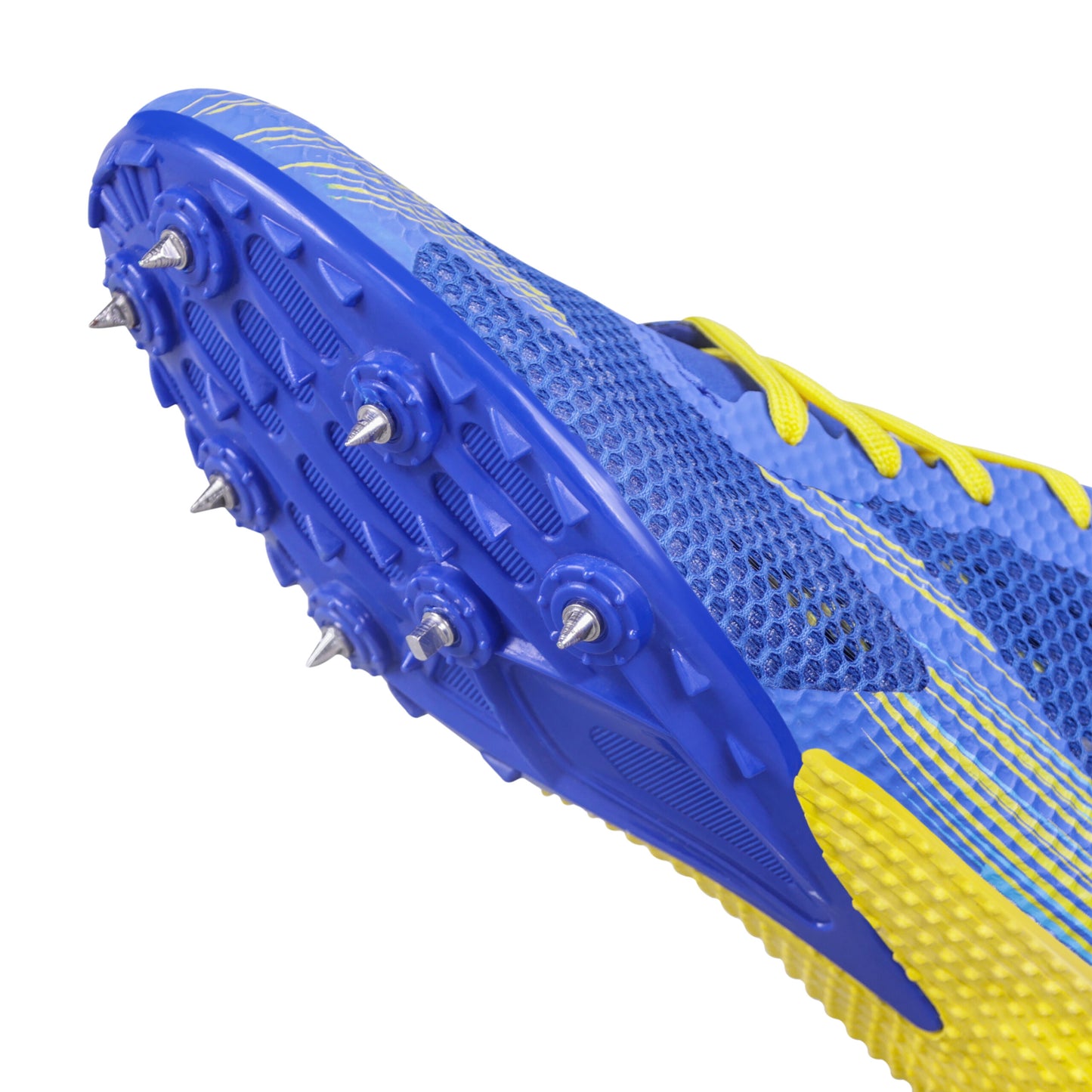 NIVIA Blue Track and Field-400 Running Spikes Shoes for Men