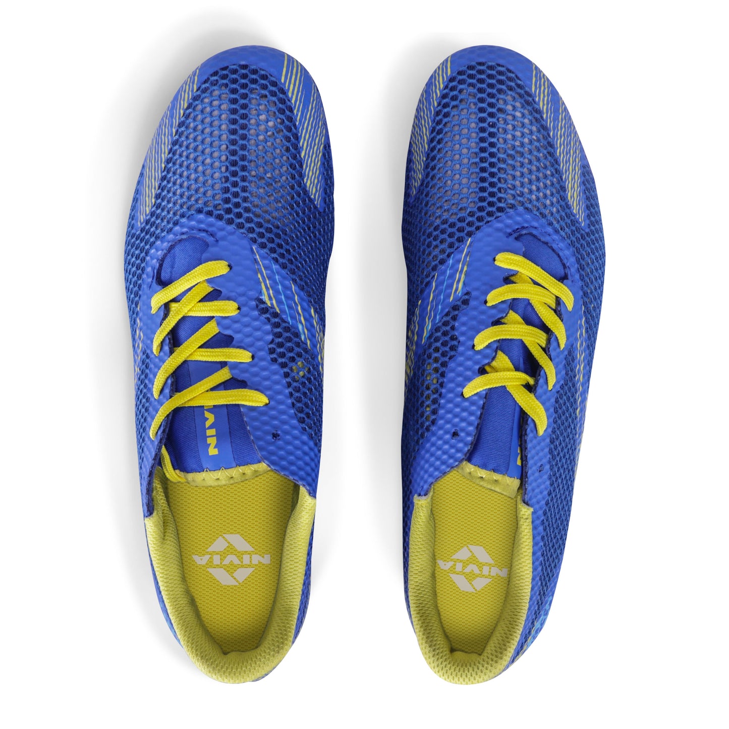 NIVIA Blue Track and Field-400 Running Spikes Shoes for Men
