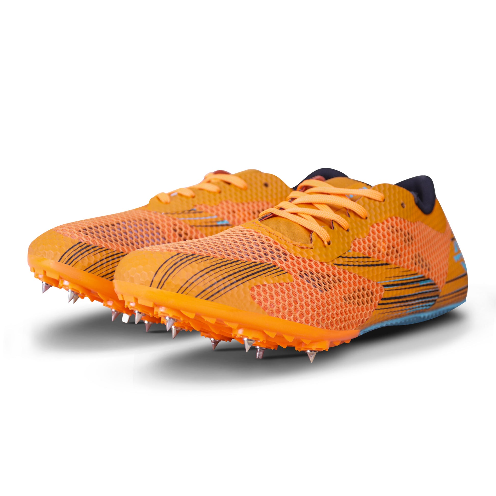 NIVIA Blue Track and Field-400 Running Spikes Shoes for Men