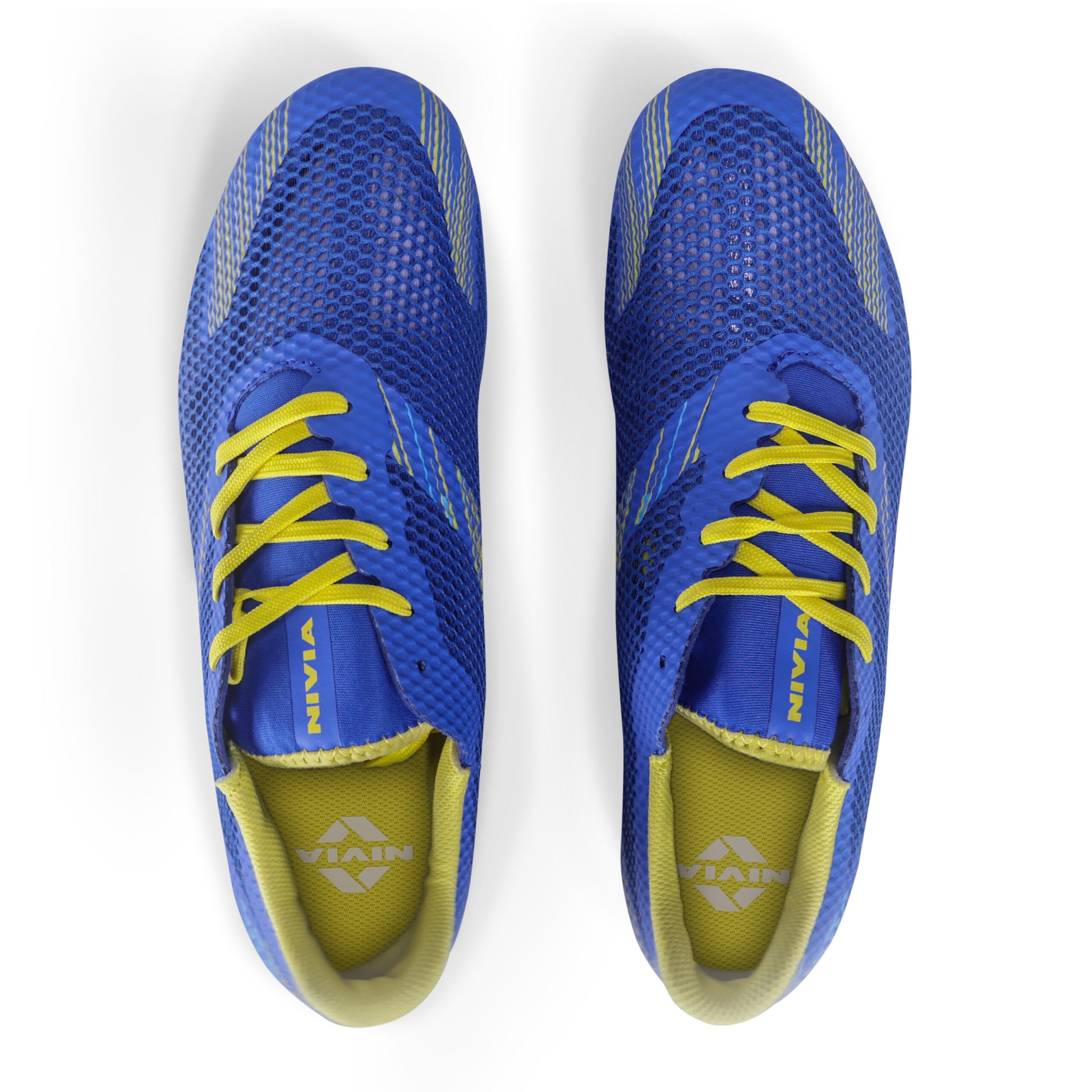 NIVIA Blue Track and Field-100 Running Spikes Shoes for Men