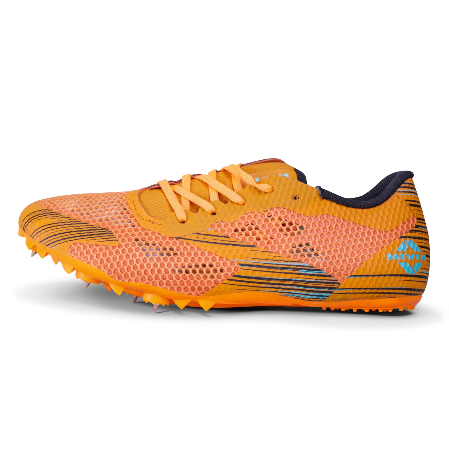 NIVIA Blue Track and Field-100 Running Spikes Shoes for Men