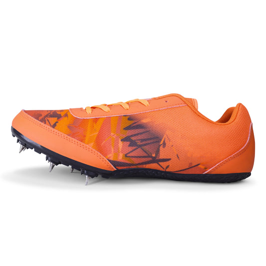 NIVIA Zion-1 Track and Field Orange Running Spikes Shoes for Men