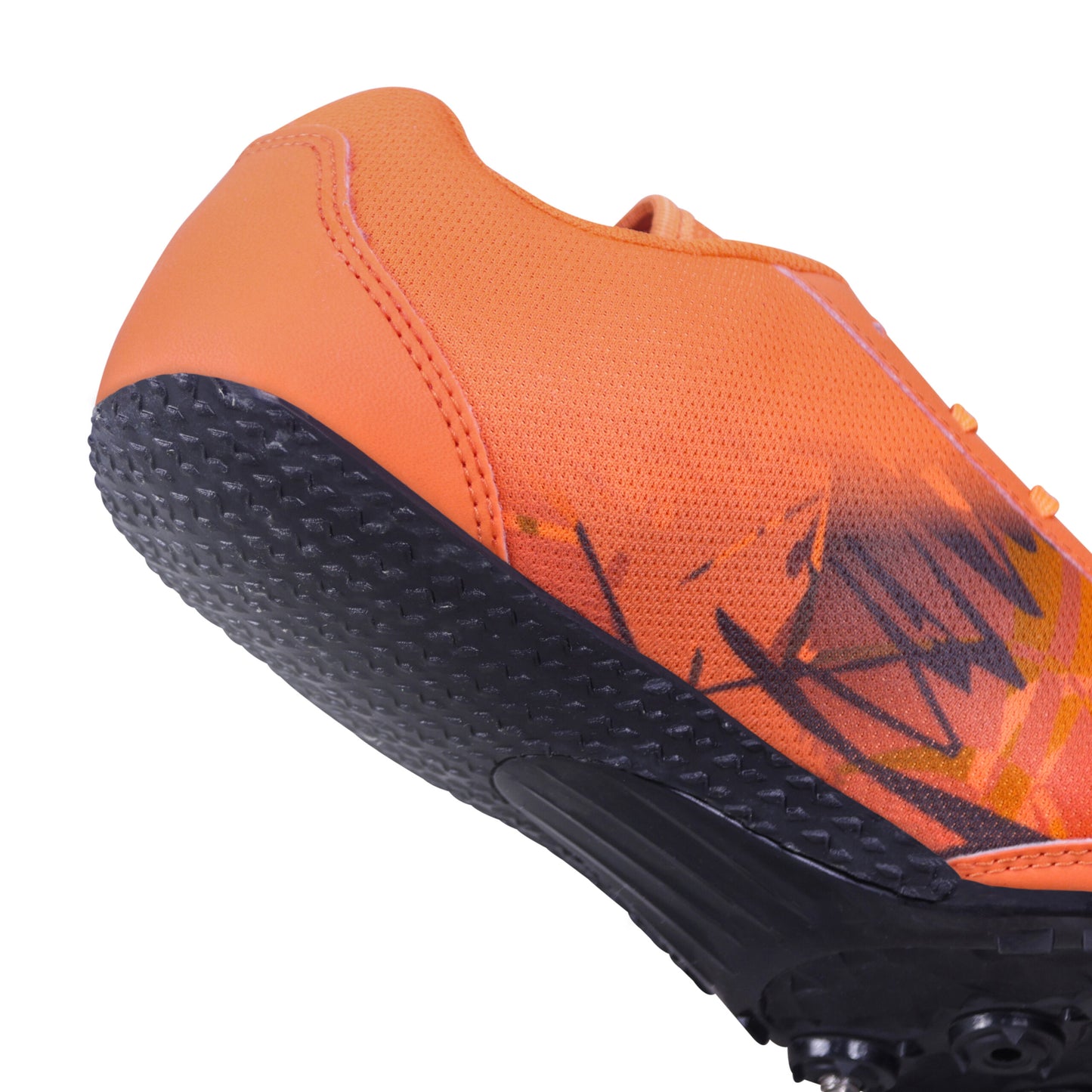 NIVIA Zion-1 Track and Field Orange Running Spikes Shoes for Men