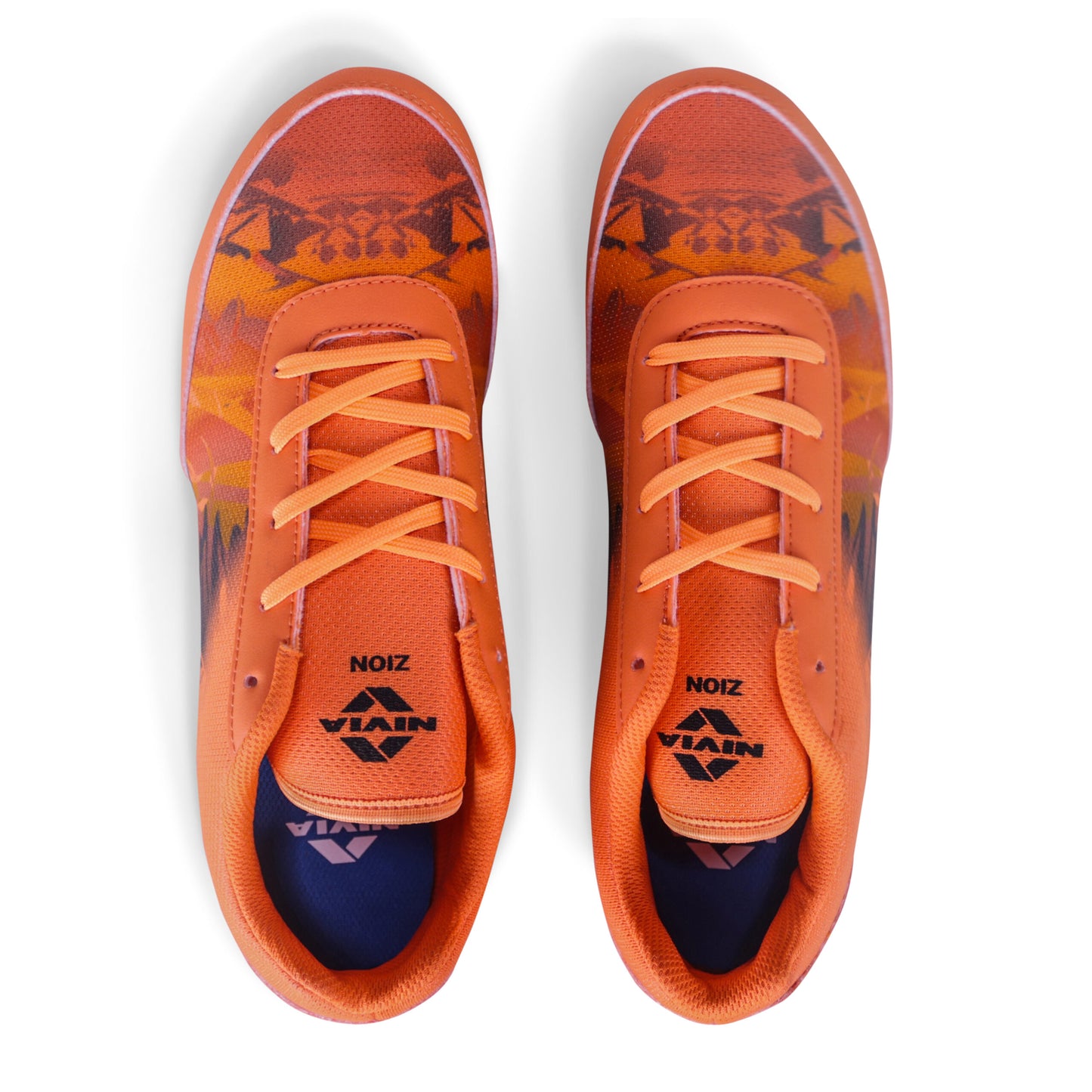 NIVIA Zion-1 Track and Field Orange Running Spikes Shoes for Men