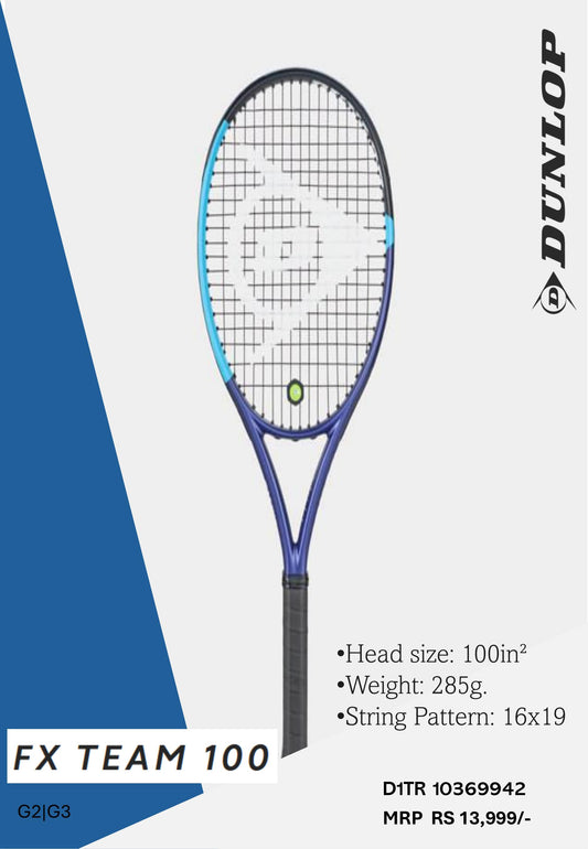 Dunlop FX Team 100 tennis racket