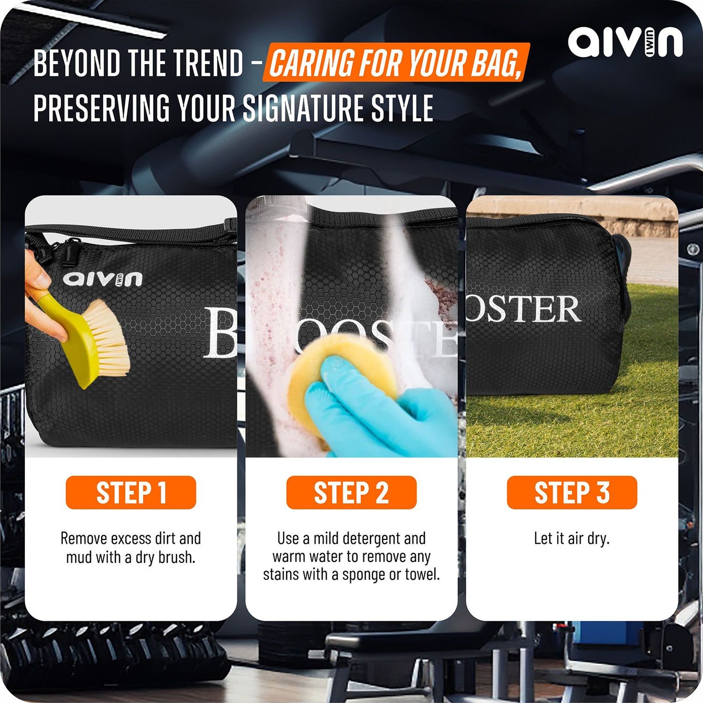 Aivi Booster Basic Duffel Bags - AV314