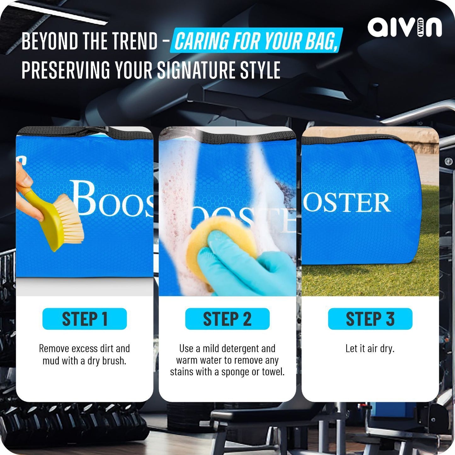 Aivi Booster Basic Duffel Bags - AV314