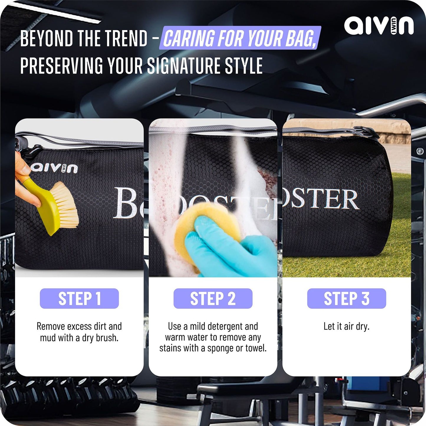 Aivi Booster Basic Duffel Bags - AV314