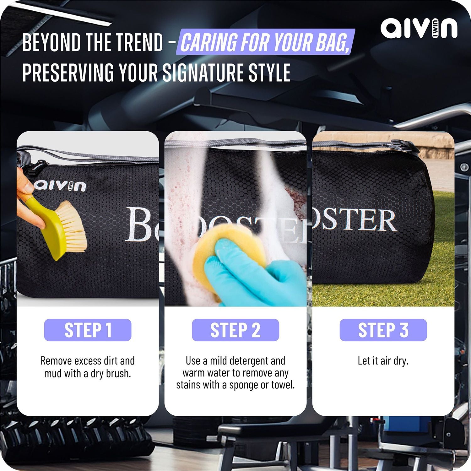 Aivi Booster Basic Duffel Bags - AV314