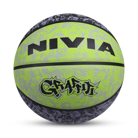 Nivia Graffiti Basketball - 1951N - Green