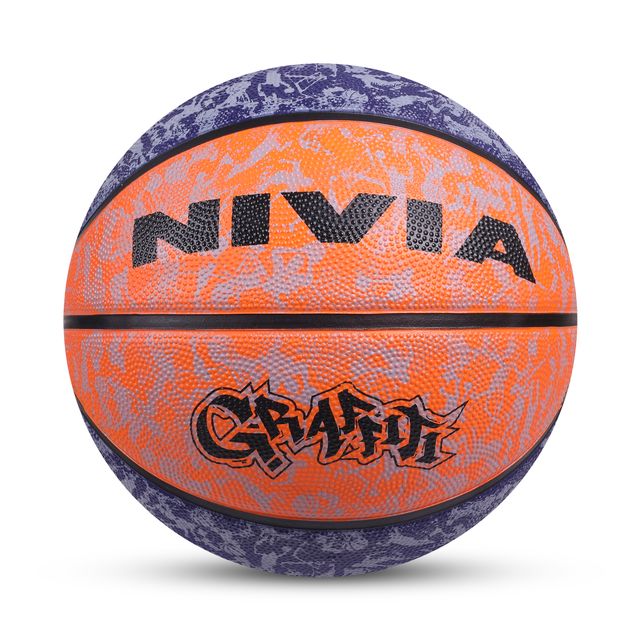 Nivia Graffiti Basketball - 1951N - Orange