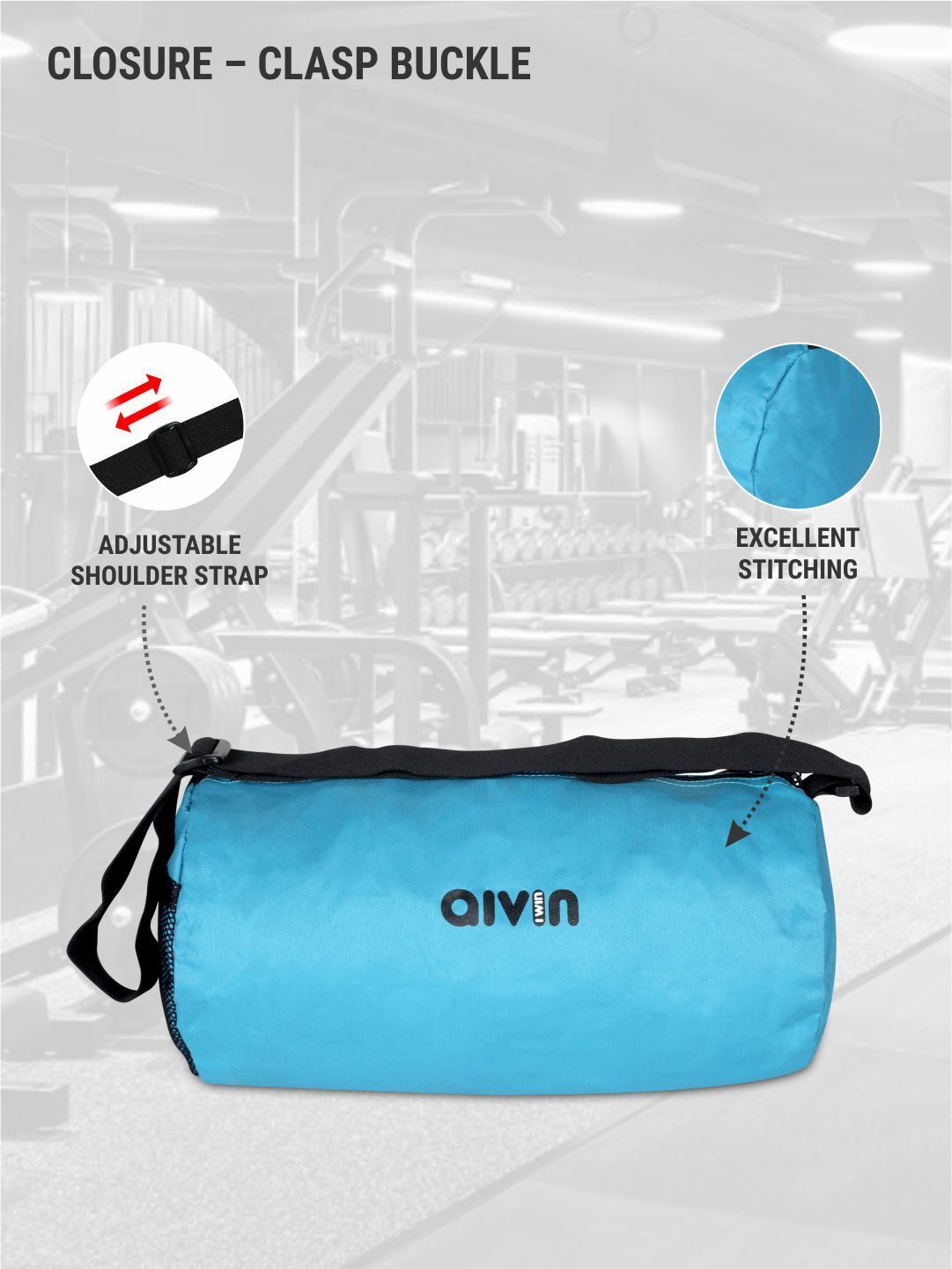 AIVIN SMALL DUFFLE BAG - AV504SB