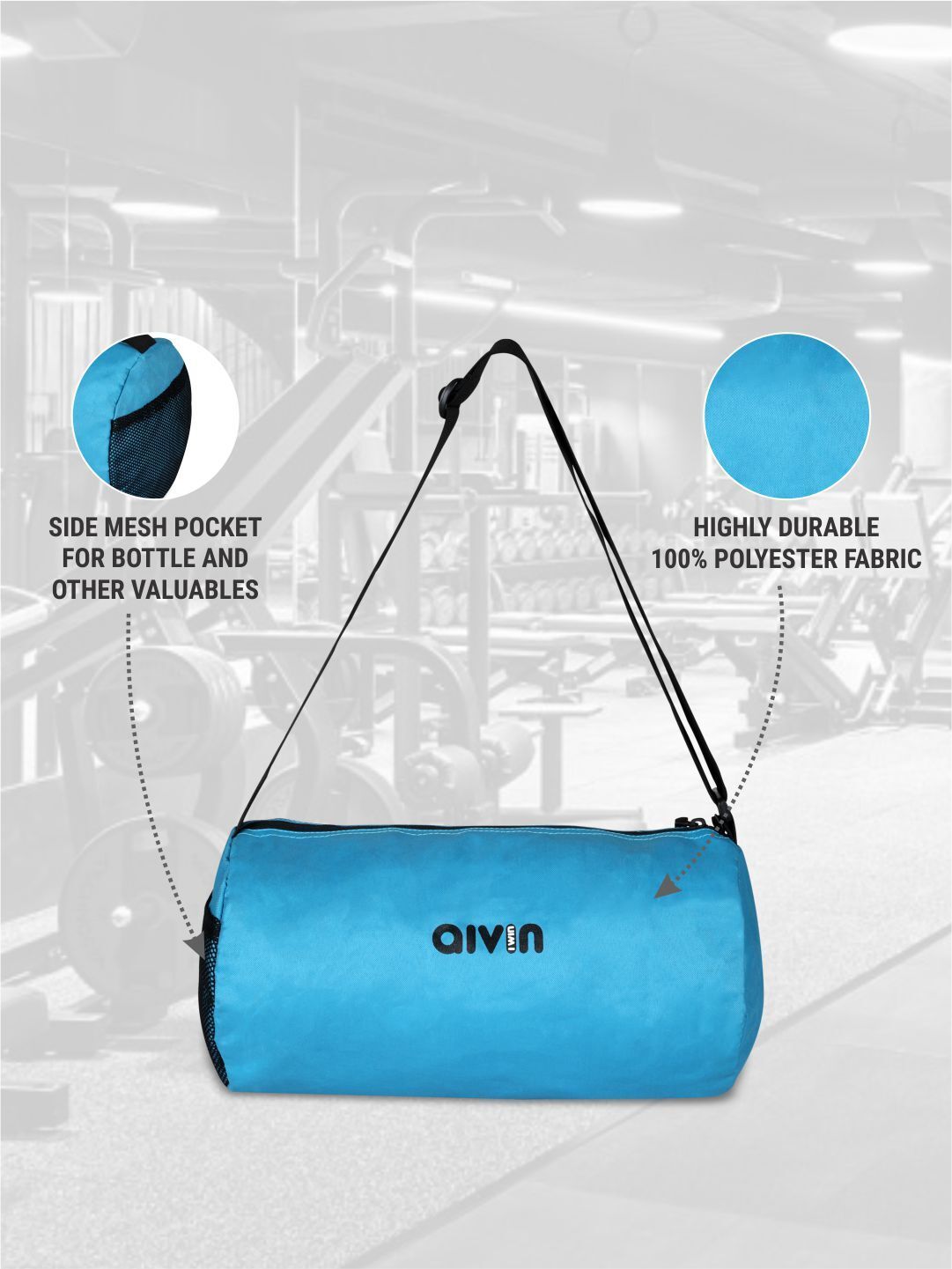 AIVIN SMALL DUFFLE BAG - AV504SB